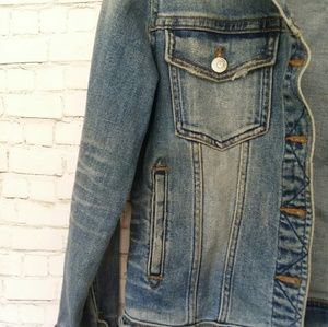 z1975 zara basic dept denim jacket